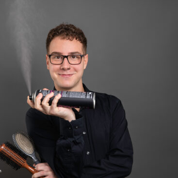 Ausdrucksstarkes Bewerbungsfoto